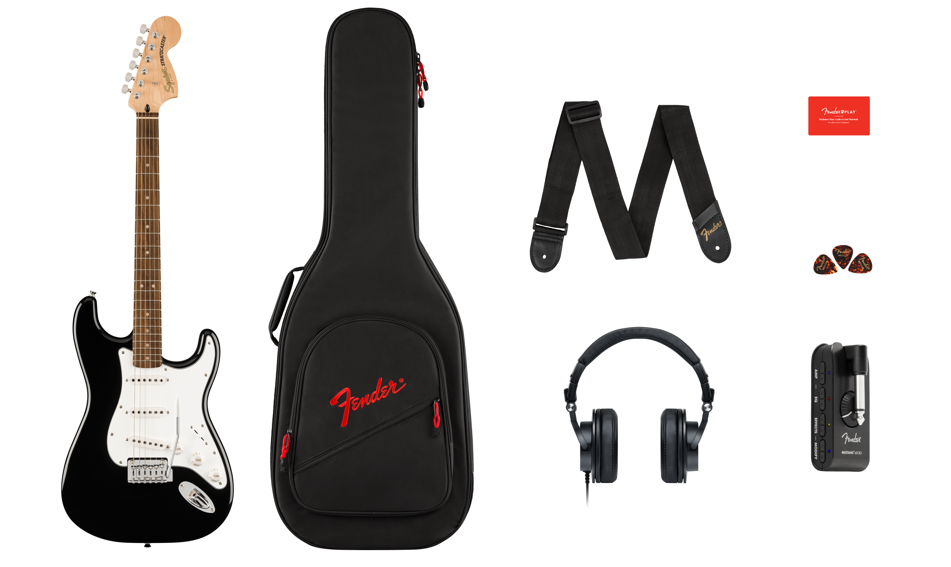 Squier Mustang Micro PACK